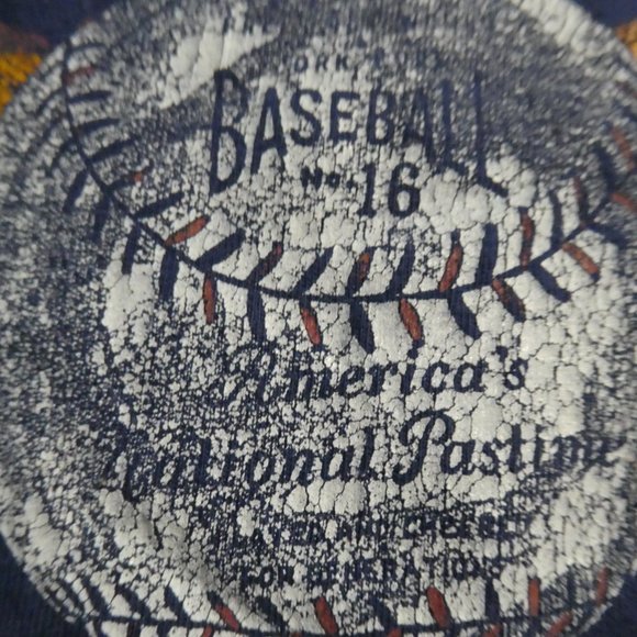 GAP KIDS small 6-7 years graphic tee "Play Ball" print / design, GUC - Picture 8 of 12